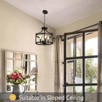 Chandelier 6 Lights Modern Farmhouse Chandeliers Ceiling Light