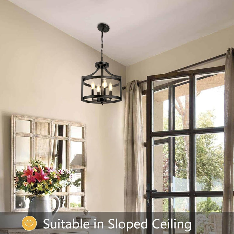 Chandelier 6 Lights Modern Farmhouse Chandeliers Ceiling Light