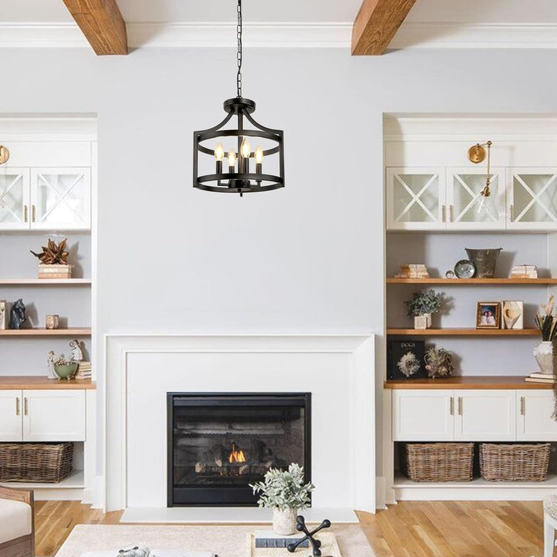 Chandelier 6 Lights Modern Farmhouse Chandeliers Ceiling Light