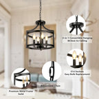 Chandelier 6 Lights Modern Farmhouse Chandeliers Ceiling Light