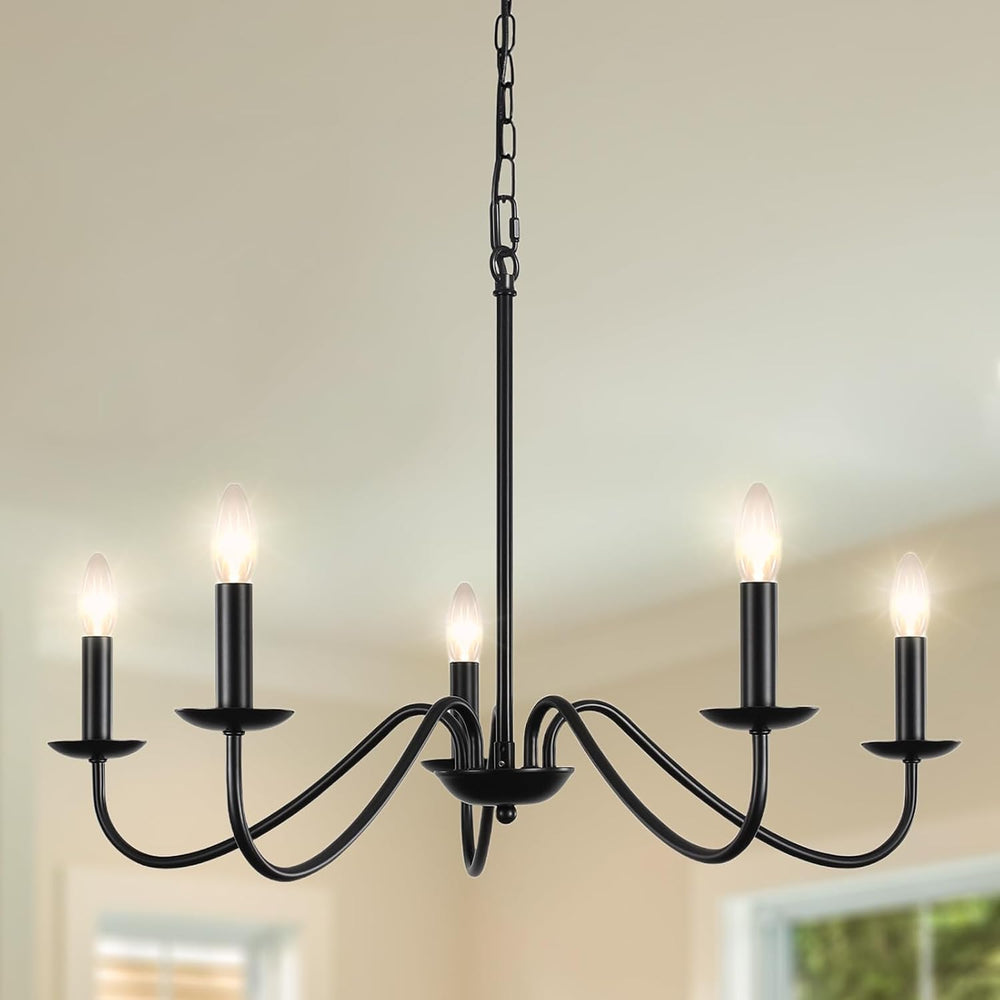 Chandelier 8-Light Farmhouse Chandeliers Ceiling Light E14