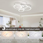 Chandelier 8-Light Farmhouse Chandeliers Ceiling Light E14