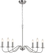 Chandelier 8 Lights Vintage Chandeliers Ceiling Living Room