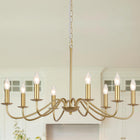 Gold - 8 Lights