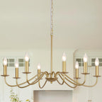 Chandelier 8 Lights Vintage Chandeliers Ceiling Living Room