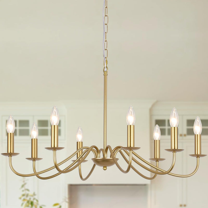 Chandelier 8 Lights Vintage Chandeliers Ceiling Living Room