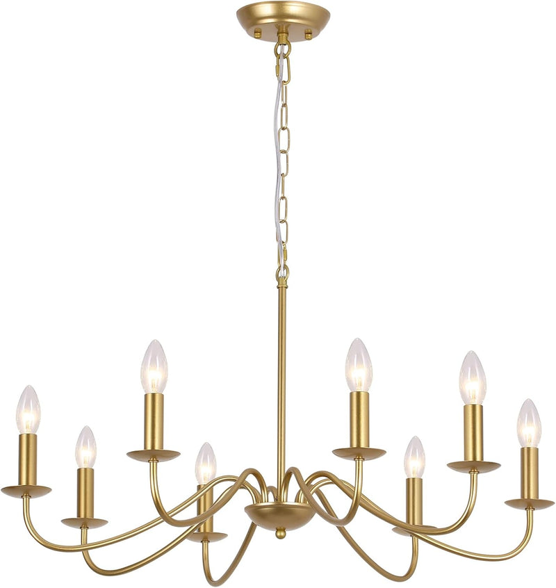 Chandelier 8 Lights Vintage Chandeliers Ceiling Living Room