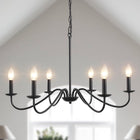 6 Lights-black