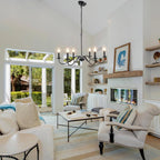 Chandelier 8 Lights Vintage Chandeliers Ceiling Living Room