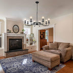 Chandelier 8 Lights Vintage Chandeliers Ceiling Living Room