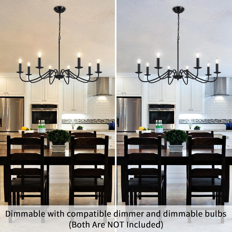 Chandelier 8 Lights Vintage Chandeliers Ceiling Living Room