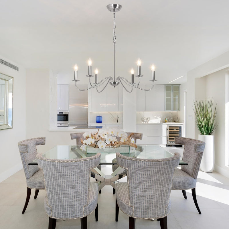 Chandelier 8 Lights Vintage Chandeliers Ceiling Living Room