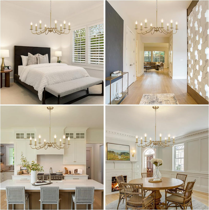 Chandelier 8 Lights Vintage Chandeliers Ceiling Living Room