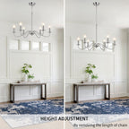 Chandelier 8 Lights Vintage Chandeliers Ceiling Living Room