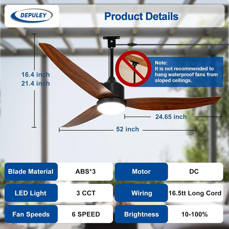 Chandelier Ceiling Fan with Lights and Remote 36