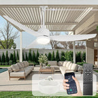 Chandelier Ceiling Fan with Lights and Remote 36