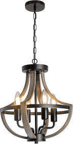 Chandelier Ceiling Light 4-Light Vintage Pendant Lights