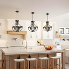 Chandelier Ceiling Light 4-Light Vintage Pendant Lights