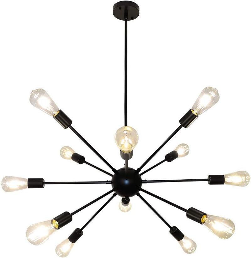 Chandelier Modern Brass Pendant Ceiling Light 12 Lights