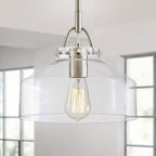 Chandelier Rustic Farmhouse Industrial Round Ceiling Pendant LED