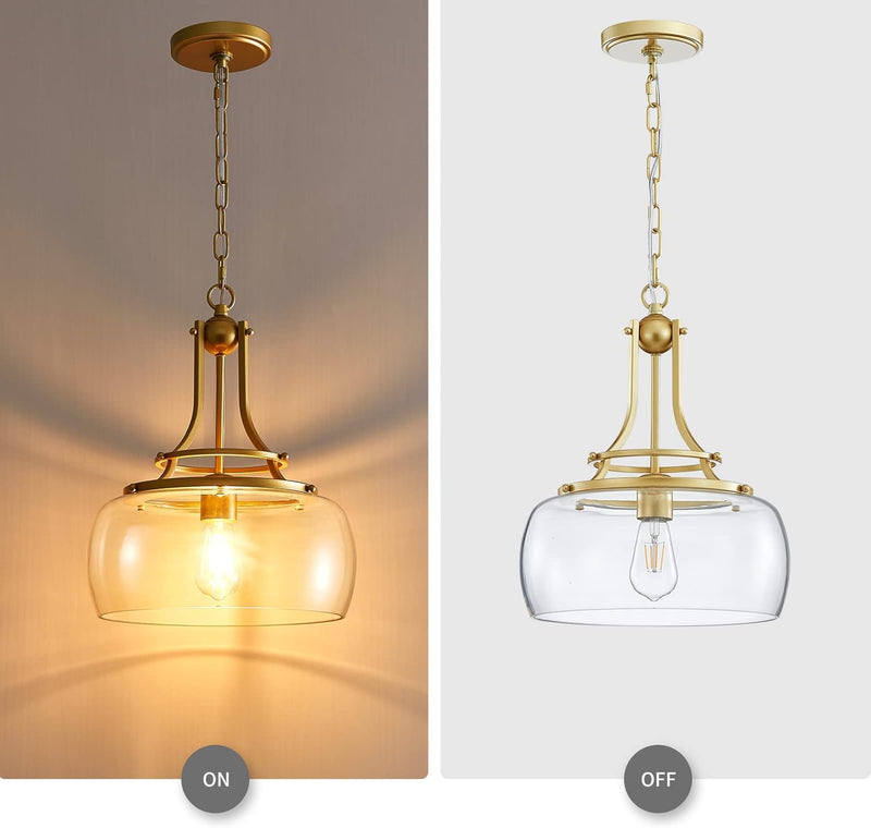 Chandelier Rustic Farmhouse Industrial Round Ceiling Pendant LED