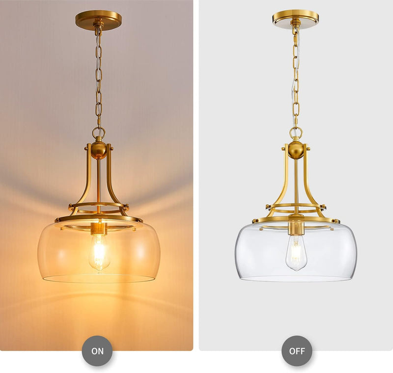 Chandelier Rustic Farmhouse Industrial Round Ceiling Pendant LED
