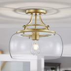 Chandelier Rustic Farmhouse Industrial Round Ceiling Pendant LED