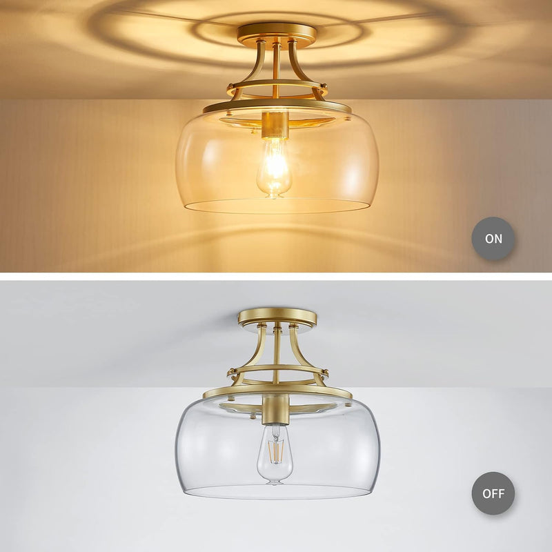 Chandelier Rustic Farmhouse Industrial Round Ceiling Pendant LED