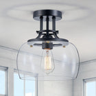 Ceiling Light, Black, 25cm Wide