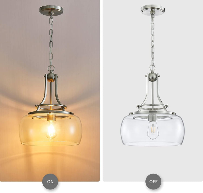 Chandelier Rustic Farmhouse Industrial Round Ceiling Pendant LED
