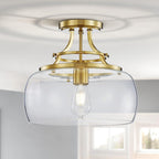 Chandelier Rustic Farmhouse Industrial Round Ceiling Pendant LED