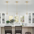 Chandelier Rustic Farmhouse Industrial Round Ceiling Pendant LED