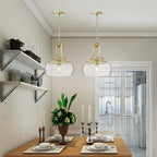 Chandelier Rustic Farmhouse Industrial Round Ceiling Pendant LED