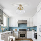 Chandelier Rustic Farmhouse Industrial Round Ceiling Pendant LED