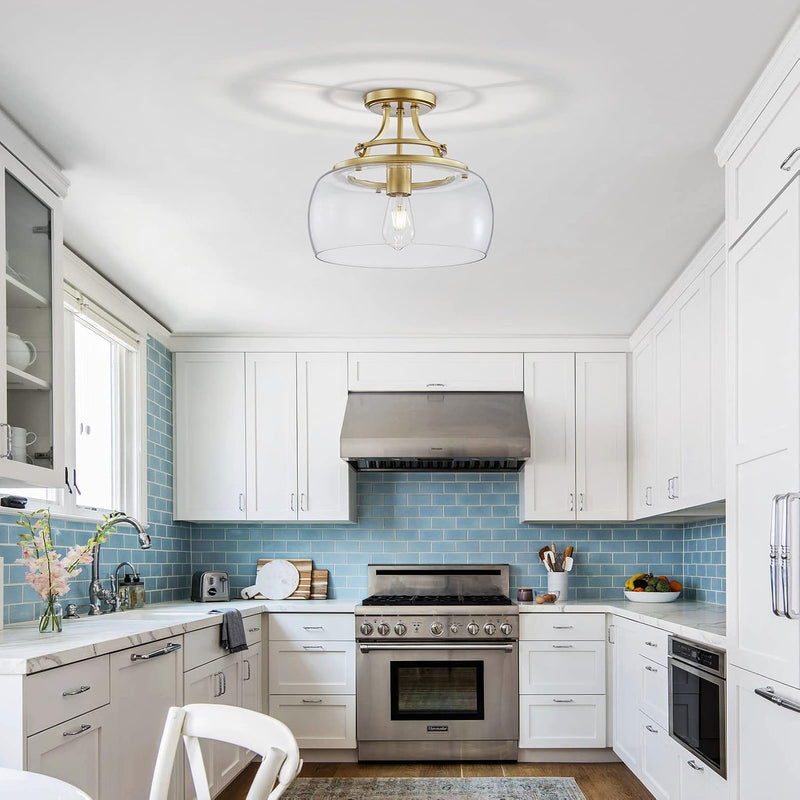 Chandelier Rustic Farmhouse Industrial Round Ceiling Pendant LED