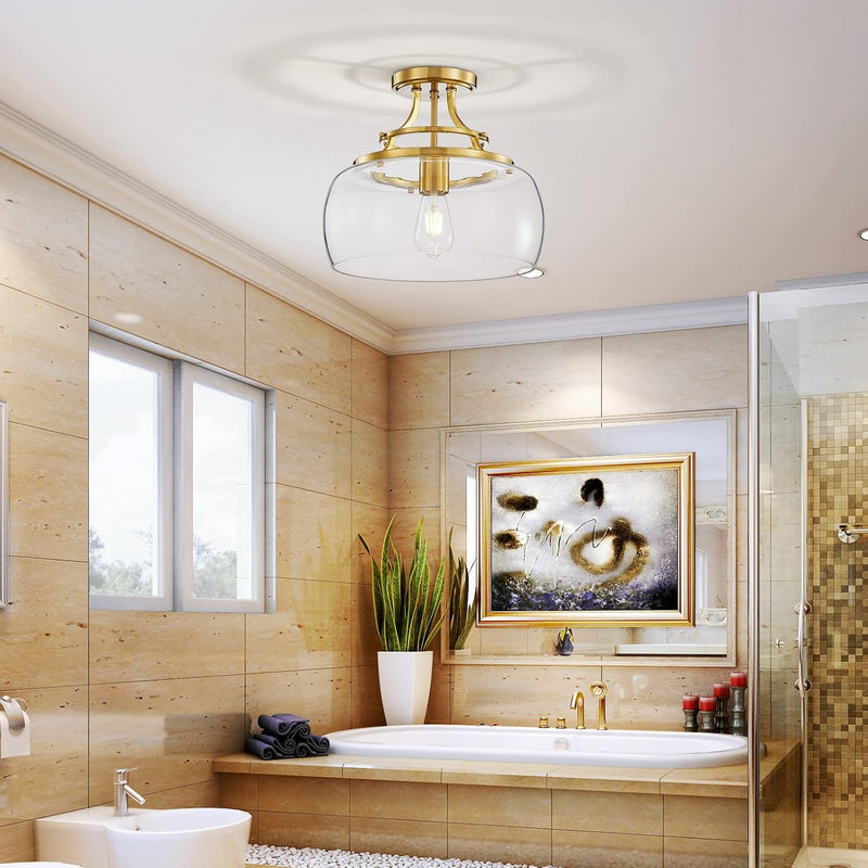 Chandelier Rustic Farmhouse Industrial Round Ceiling Pendant LED