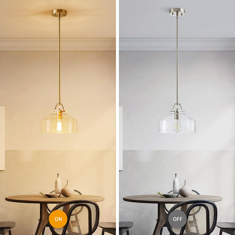 Chandelier Rustic Farmhouse Industrial Round Ceiling Pendant LED