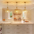 Chandelier Rustic Farmhouse Industrial Round Ceiling Pendant LED