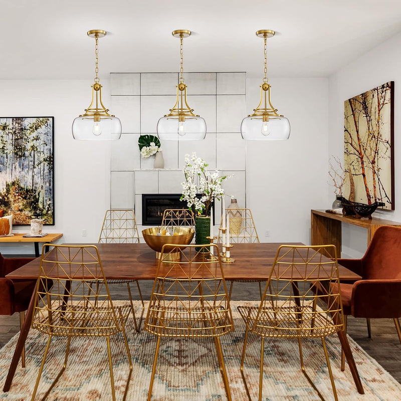 Chandelier Rustic Farmhouse Industrial Round Ceiling Pendant LED