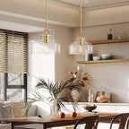 Chandelier Rustic Farmhouse Industrial Round Ceiling Pendant LED