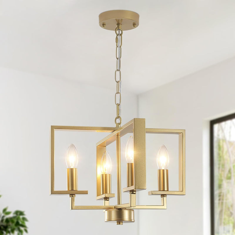 Chandeliers Ceiling Light 15” Imitation Wood Grain Pendant