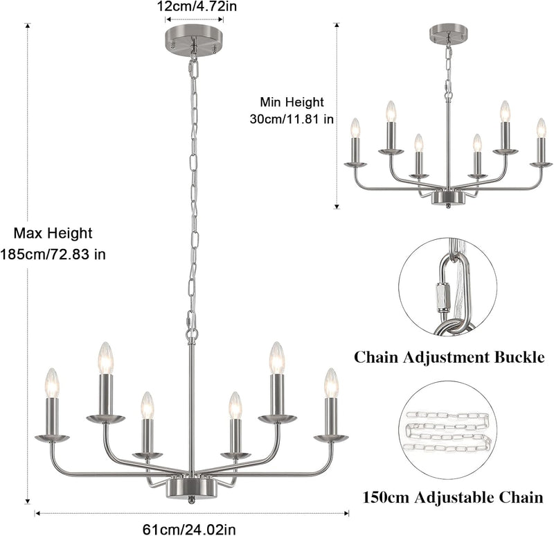 Chandeliers Ceiling Light 6 Lights Pendant Lighting