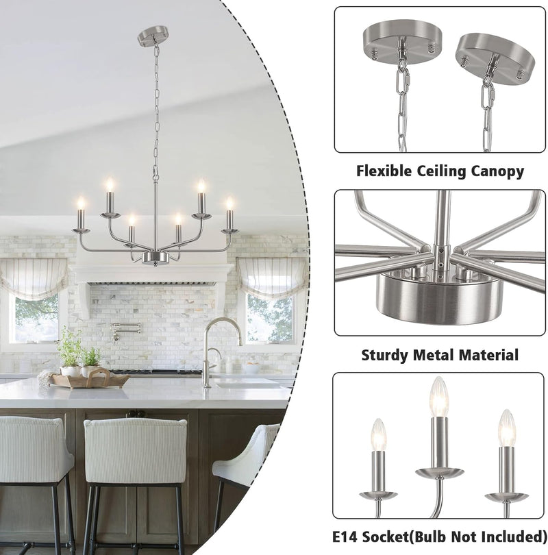 Chandeliers Ceiling Light 6 Lights Pendant Lighting