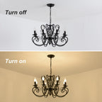Chandeliers Ceiling Light Vintage French Country Style Shabby