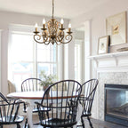 Chandeliers Ceiling Light Vintage French Country Style Shabby
