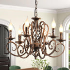 Chandeliers Ceiling Light Vintage French Country Style Shabby