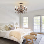 Chandeliers Ceiling Light Vintage French Country Style Shabby