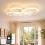 Chandeliers Ceiling Light with Remote Control App LED