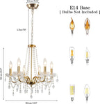 Chandeliers Ceiling Lights 6 Modern Crystal Chandelier