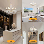 Chandeliers Ceiling Lights 6 Modern Crystal Chandelier